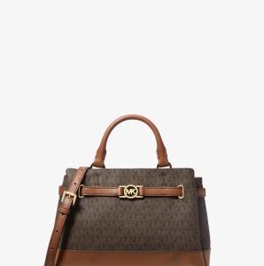 Reed Small Signature Logo Satchel