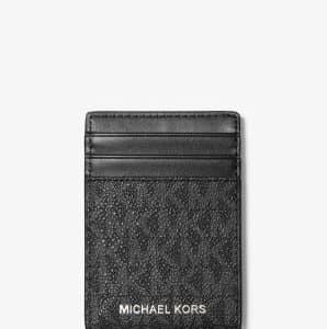 Cooper Signature Logo Money Clip Card Case