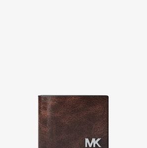 Cyrus Burnished Billfold Wallet With Passcase