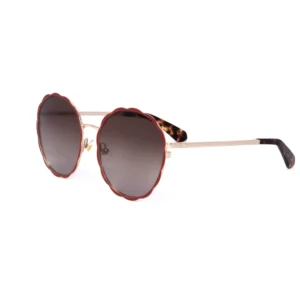Cannes Women's Red Rectangular Sunglasses