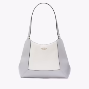 Lena Colorblock Large Triple Compartment Shoulder Bag