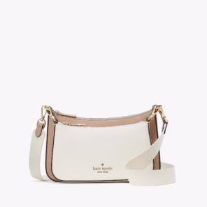 Duet Colorblock Saffiano Leather Small Crossbody