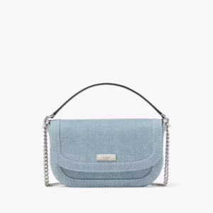 Krista Denim Chain Crossbody