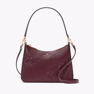 Margot Floral Applique Shoulder Bag
