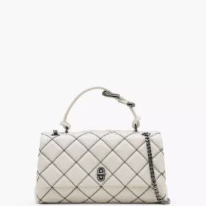 THE BI-COLOR QUILTED DUAL CONVERTIBLE SHOULDER BAG