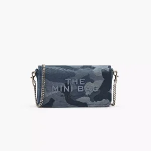 THE CAMO JACQUARD CHAIN MINI BAG