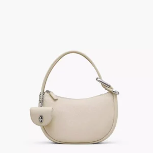 THE DUAL HOBO BAG/ White