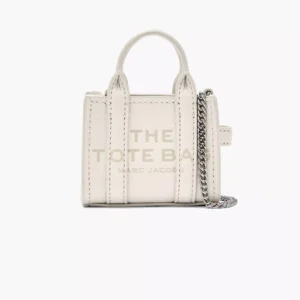 THE NANO TOTE CROSSBODY/ White