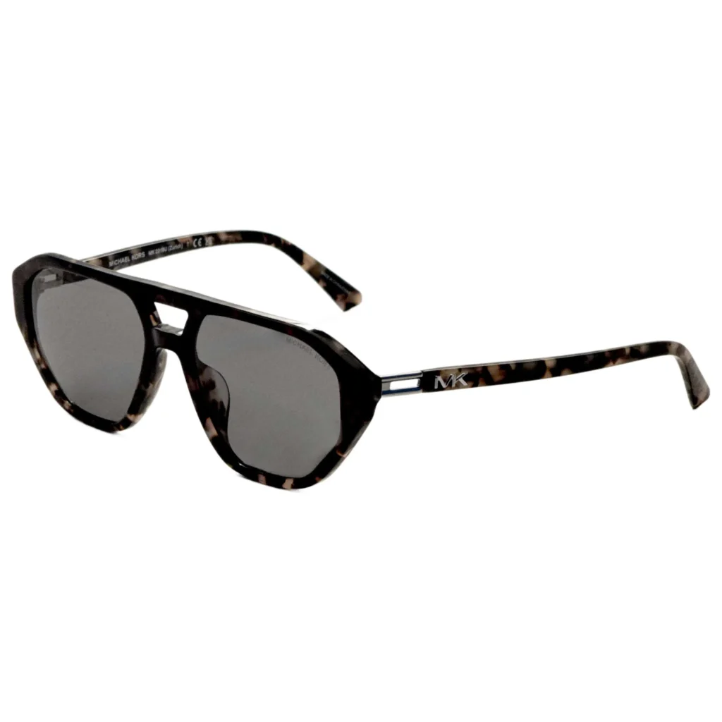 Zurich Women's Black Geometric Sunglasses