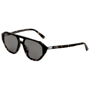 Zurich Women's Black Geometric Sunglasses