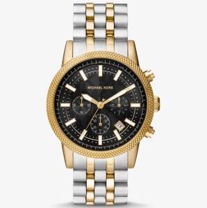 Oversized Hutton Two-Tone Watch