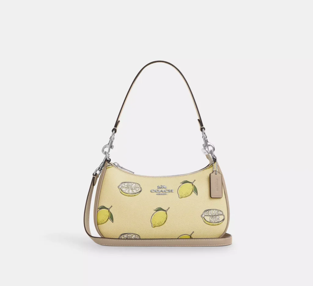Teri Shoulder Bag With Lemon Print