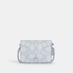 Slim Crossbody Bag In Sketch Signature Canvas