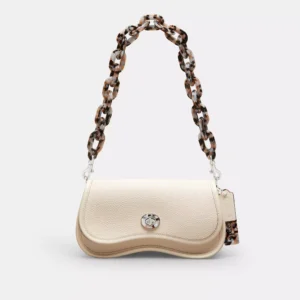 Wavy Dinky Bag In Coachtopia Leather/ Cloud