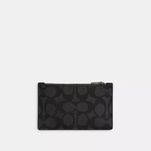 Zip Card Case In Signature Canvas